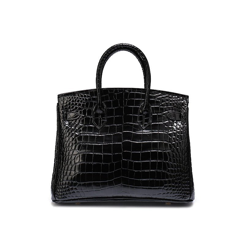 Victoria | Classic Leather Handbag with Multiple Pockets and Secure Closure