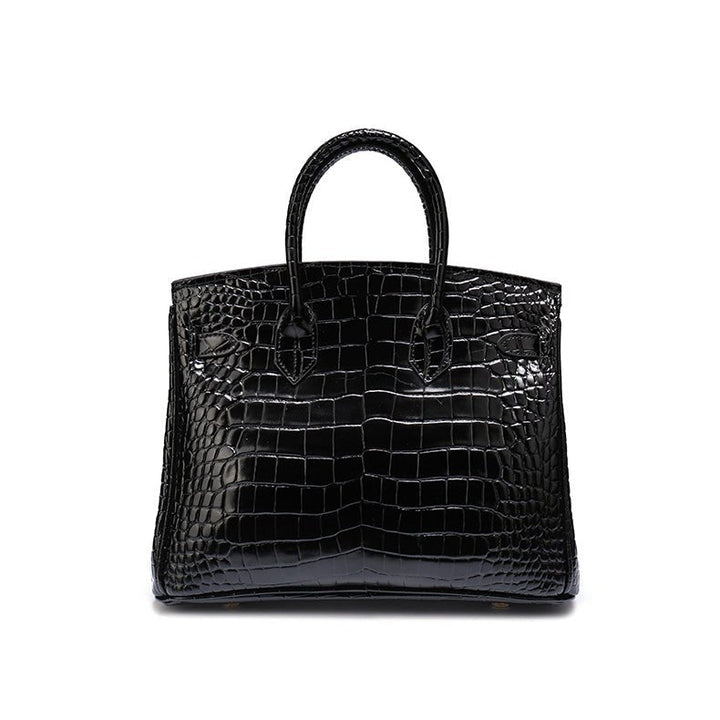Victoria | Classic Leather Handbag with Multiple Pockets and Secure Closure