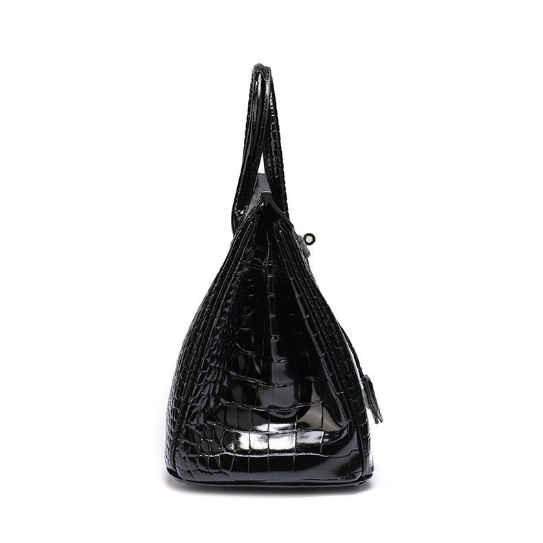 Victoria | Classic Leather Handbag with Multiple Pockets and Secure Closure
