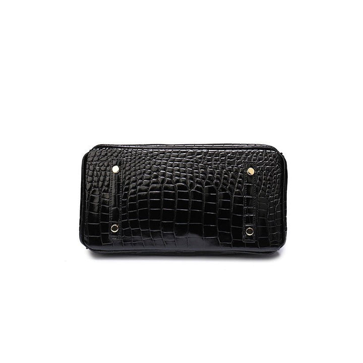 Victoria | Classic Leather Handbag with Multiple Pockets and Secure Closure