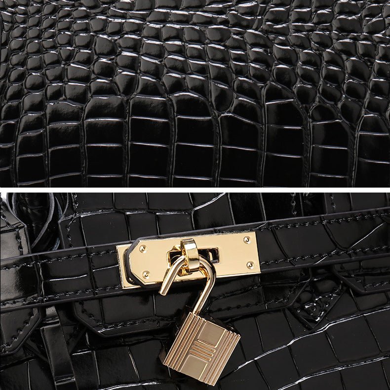 Victoria | Classic Leather Handbag with Multiple Pockets and Secure Closure