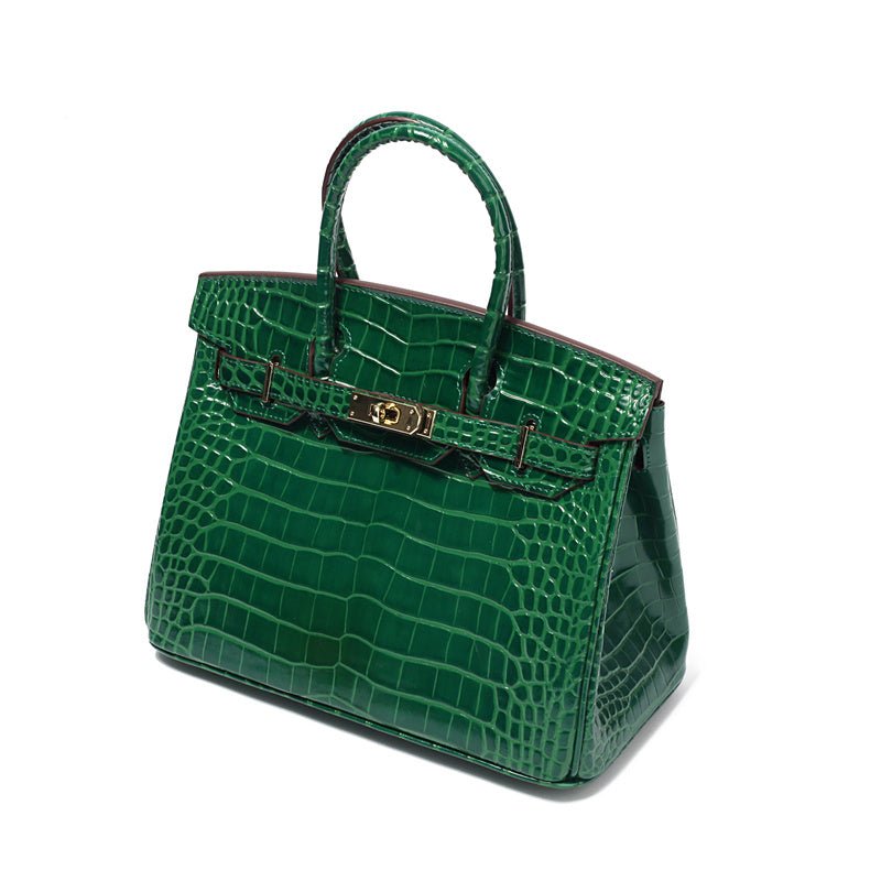 Victoria | Classic Leather Handbag with Multiple Pockets and Secure Closure