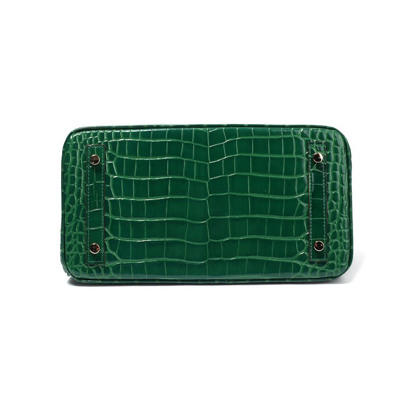 Victoria | Classic Leather Handbag with Multiple Pockets and Secure Closure