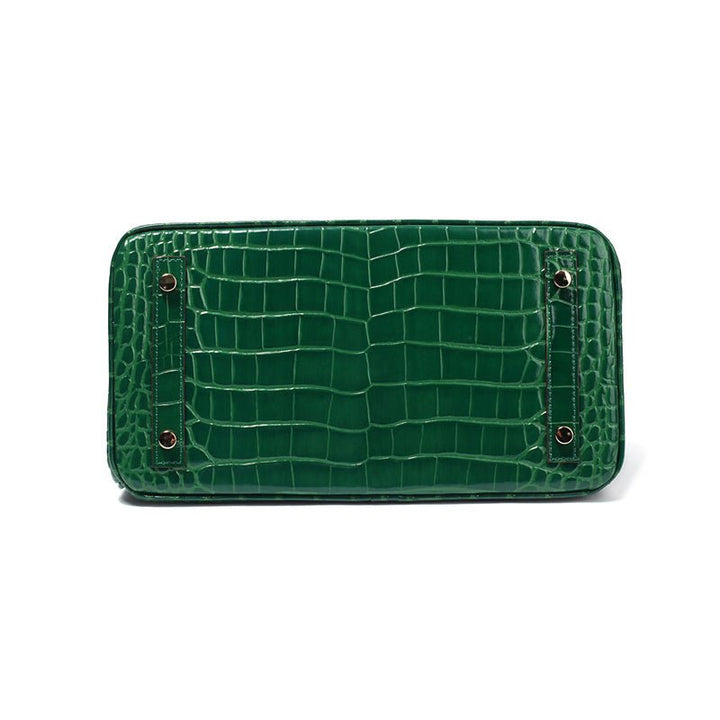 Victoria | Classic Leather Handbag with Multiple Pockets and Secure Closure