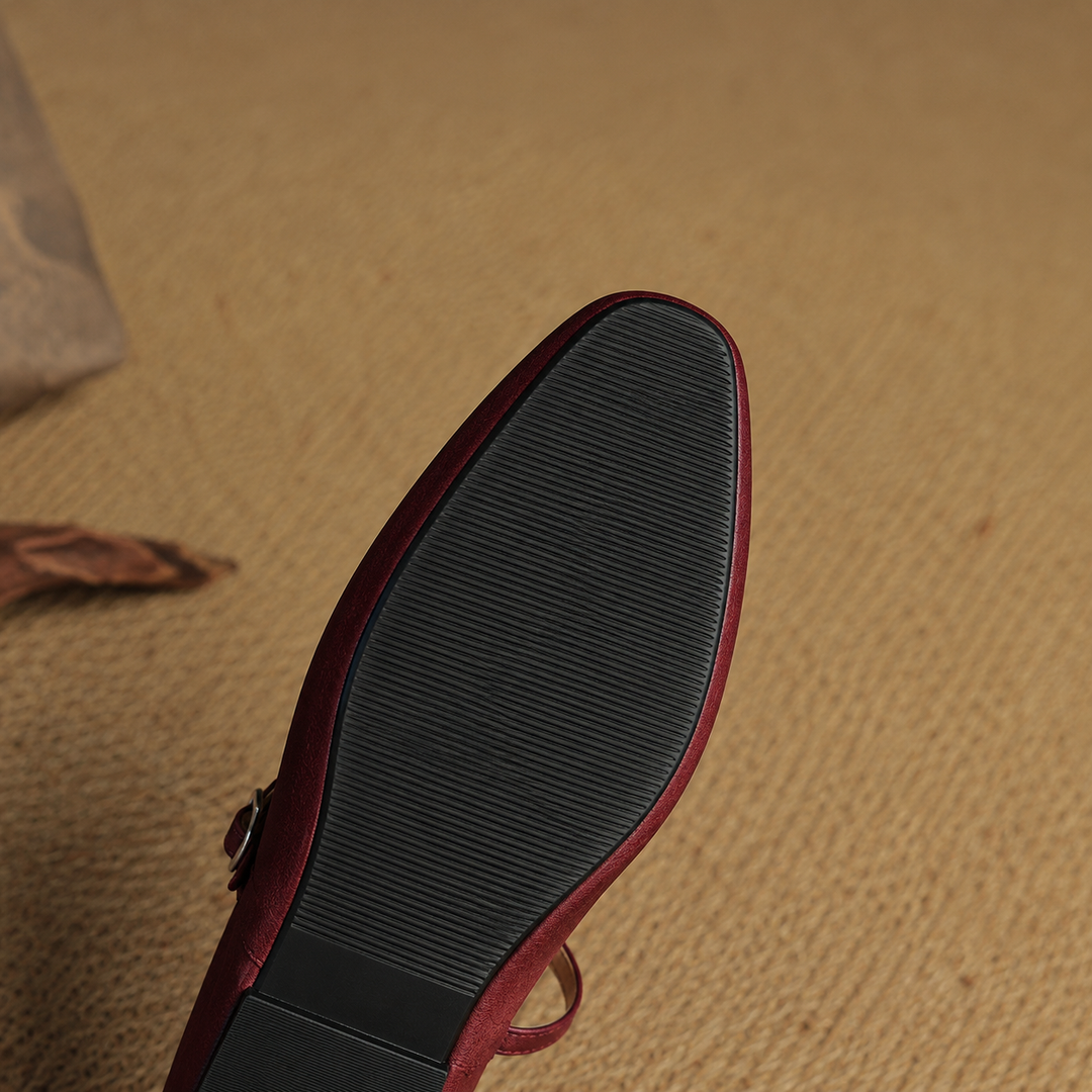 Thea Genuine Leather Mules