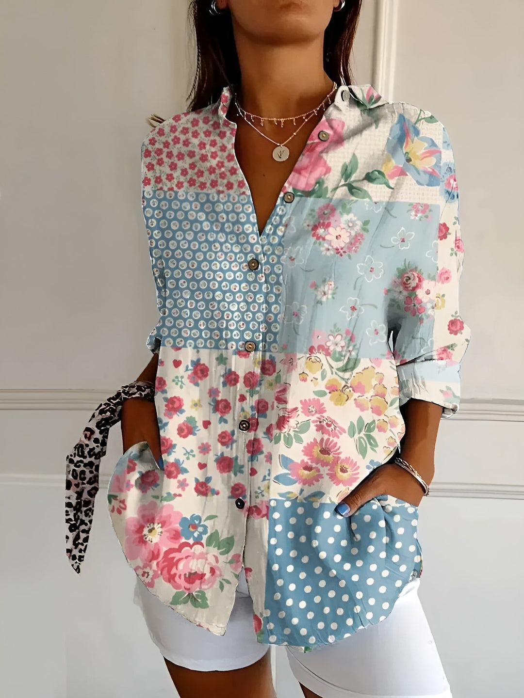 Maia | Blouse d'été florale