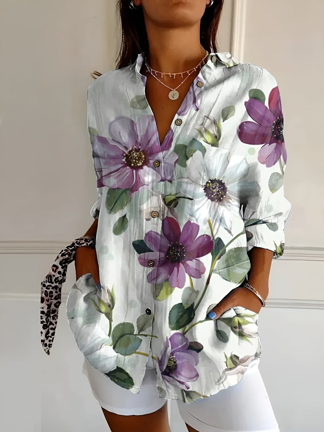Maia | Blouse d'été florale