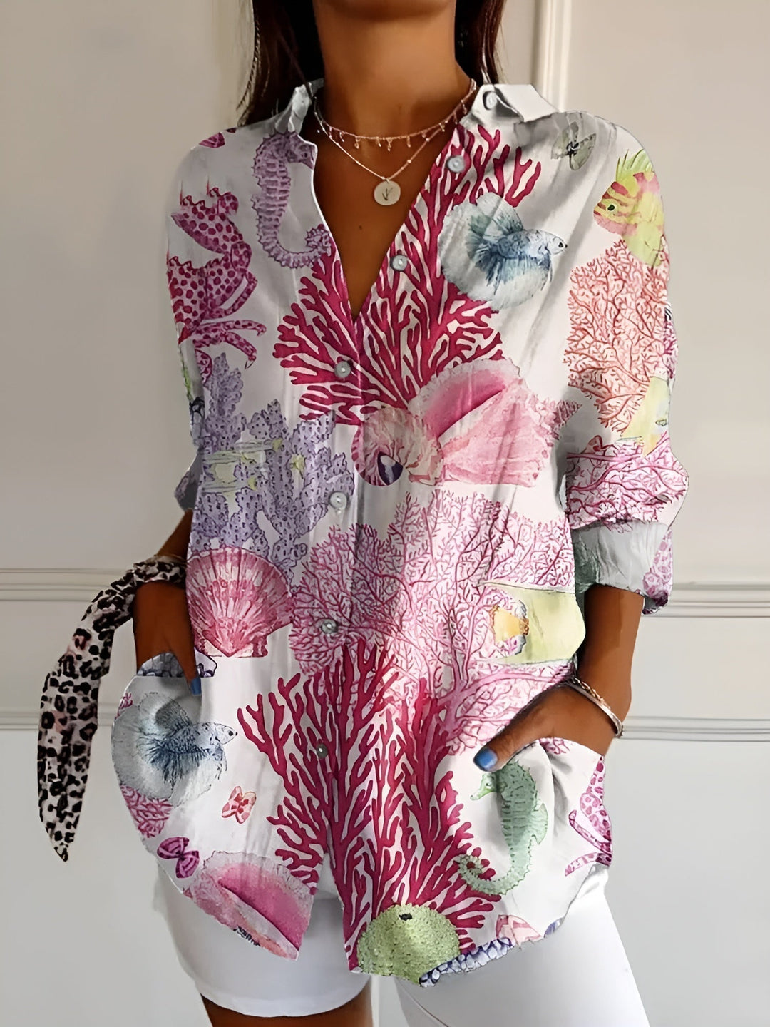 Maia | Blouse d'été florale