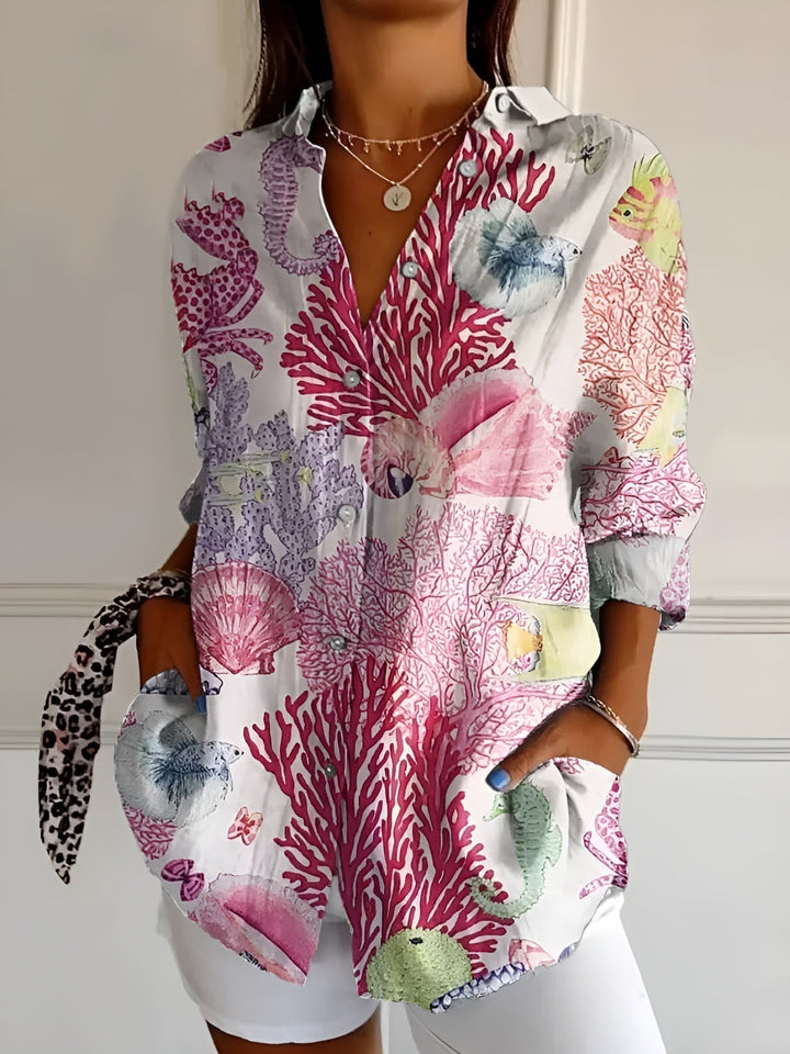 Maia | Blouse d'été florale