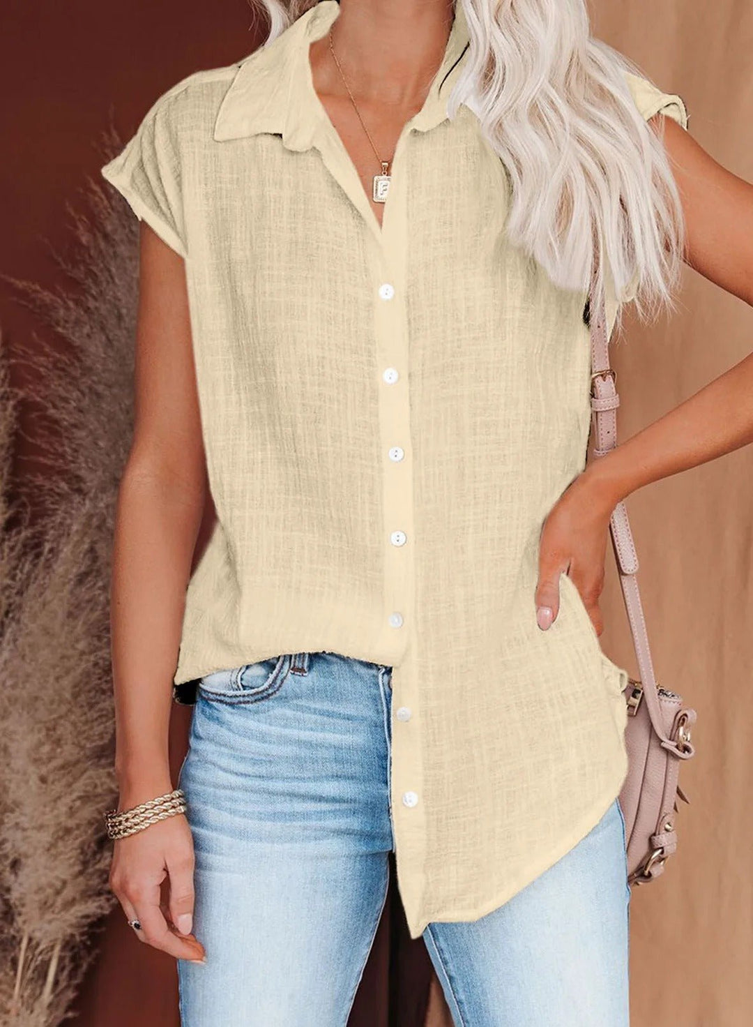 Leonie | Blouse d'été décontractée