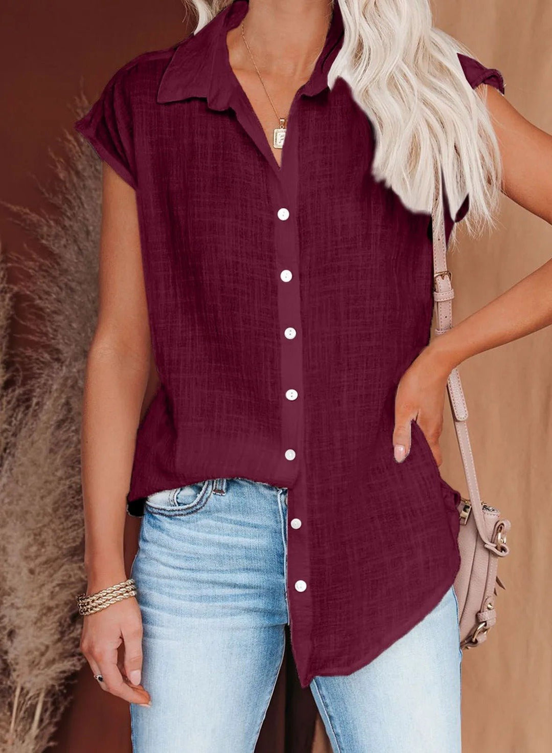 Leonie | Blouse d'été décontractée