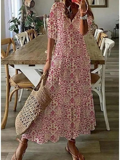 Dianna | Robe bohème couvrant le ventre