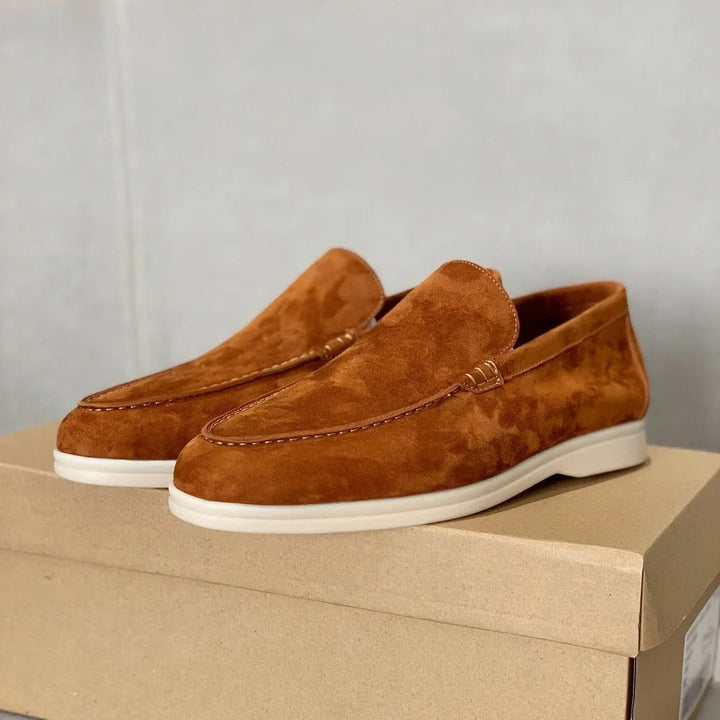 Ralf™ - Mocassins en cuir suédé confortables