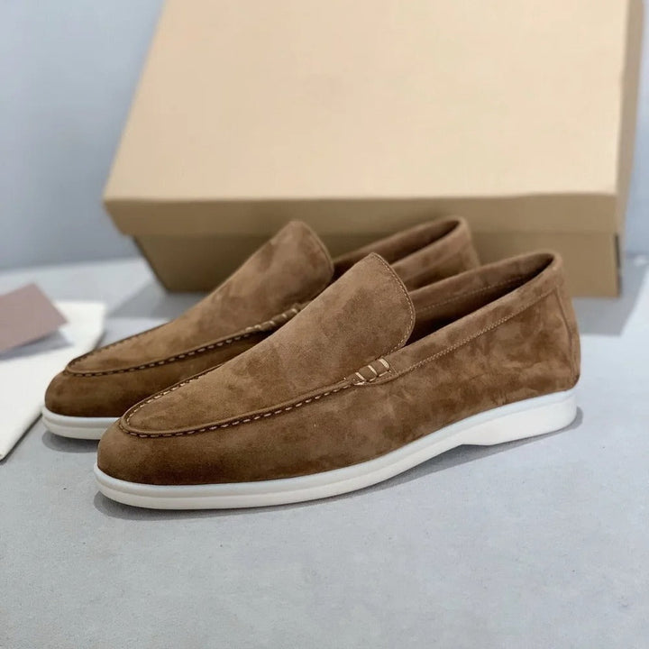 Ralf™ - Mocassins en cuir suédé confortables