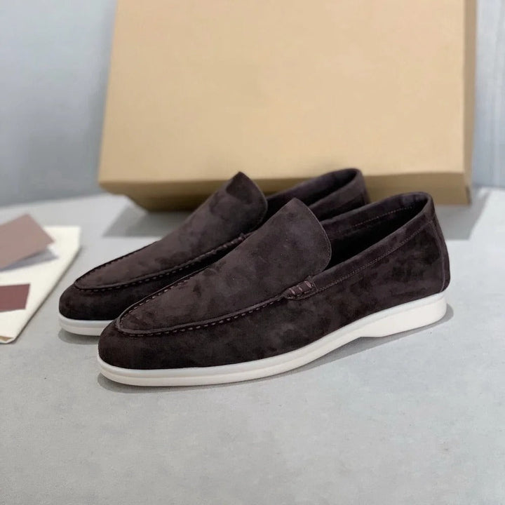Ralf™ - Mocassins en cuir suédé confortables