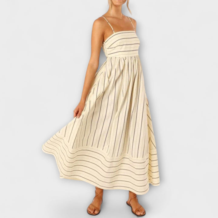 Svea - Robe maxi couleur Bare Bloom